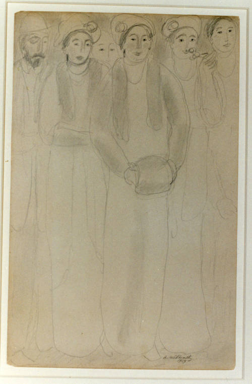 © Estate of Abraham Walkowitz.  Image courtesy Michael C. Carlos Museum, Emory University.