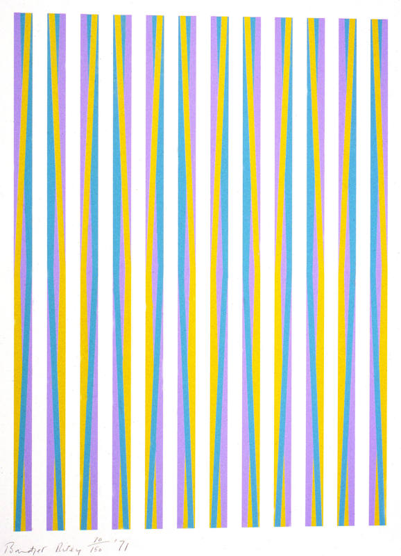 © Bridget Riley.  Image courtesy Michael C. Carlos Museum, Emory University.