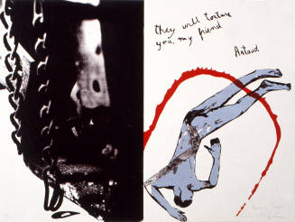 © Estate of Nancy Spero and Leon Golub.  Image courtesy Michael C. Carlos Museum, Emory Univers ...