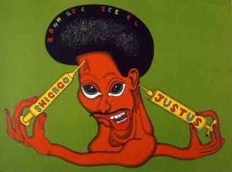 © Peter Saul.  Image courtesy Michael C. Carlos Museum, Emory University.