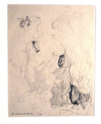 © Estate of Pavel Tchelitchew.  Image courtesy Michael C. Carlos Museum, Emory University.