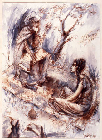 © Estate of Joan Saugrain.  Image courtesy Michael C. Carlos Museum, Emory University.
