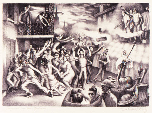 © Estate of John McCrady.  Image courtesy Michael C. Carlos Museum, Emory University.