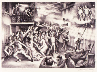 © Estate of John McCrady.  Image courtesy Michael C. Carlos Museum, Emory University.