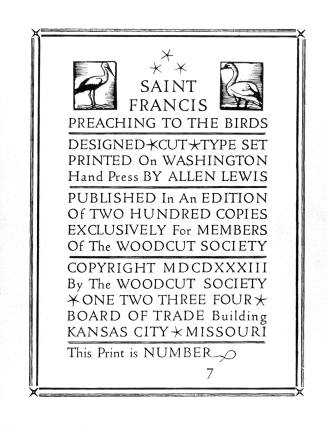 © Estate of Allen Lewis.  Image courtesy Michael C. Carlos Museum, Emory University.