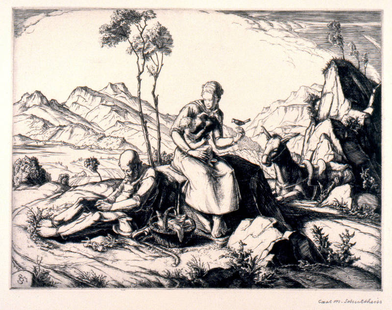 © Estate of Carl Max Schultheiss.  Image courtesy Michael C. Carlos Museum, Emory University.