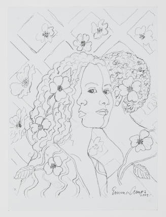 © Emma Amos. Image courtesy Emory Libraries Digitization.