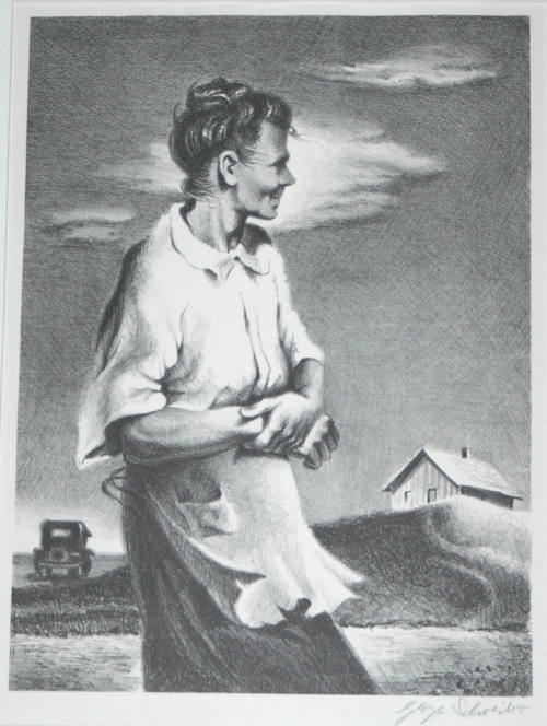 © Estate of Georges Schreiber.  Image courtesy Michael C. Carlos Museum, Emory University.