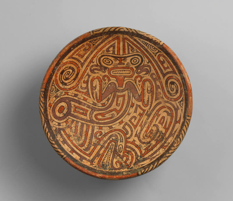 Pedestal Plate with Praying Mantis Motif – Works – Emory University