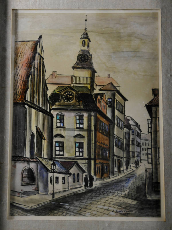 © Estate of Alfred Kantor.  Image courtesy Michael C. Carlos Museum, Emory University.