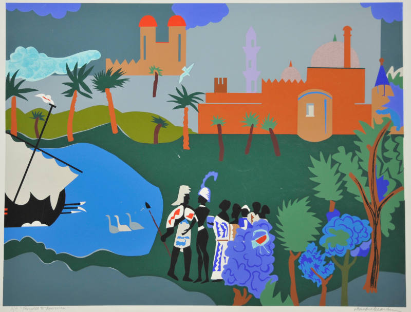 © Romare Bearden Foundation.  Image courtesy Michael C. Carlos Museum, Emory University.