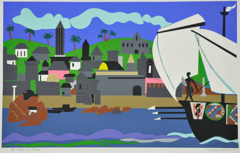 © Romare Bearden Foundation.  Image courtesy Michael C. Carlos Museum, Emory University.